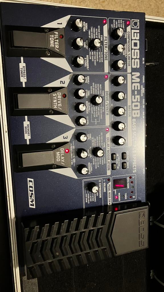 Boss ME50 B, Muziek en Instrumenten, Effecten, Ophalen of Verzenden, Zo goed als nieuw, Multi-effect