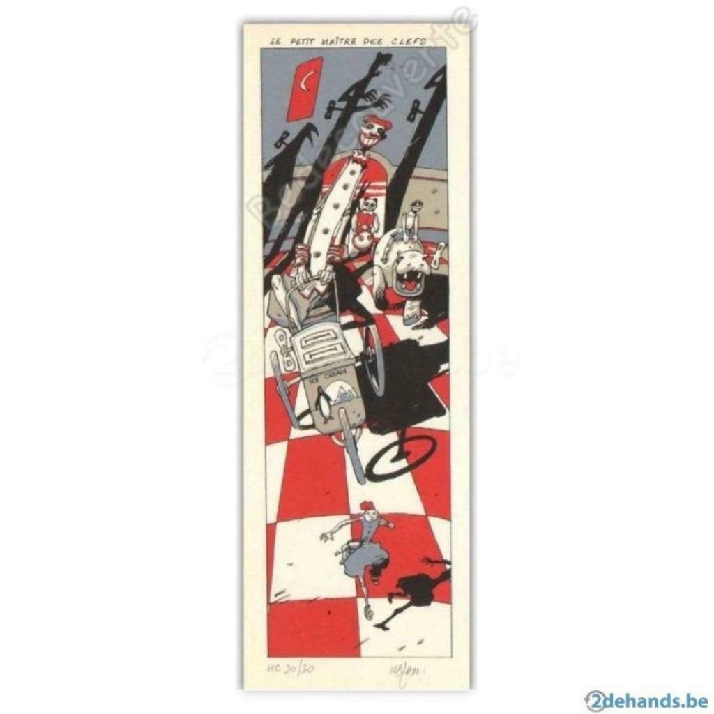 Ex-libris - Les petit maître des clefs (Mazan) - bladwijzer, Verzamelen, Ophalen