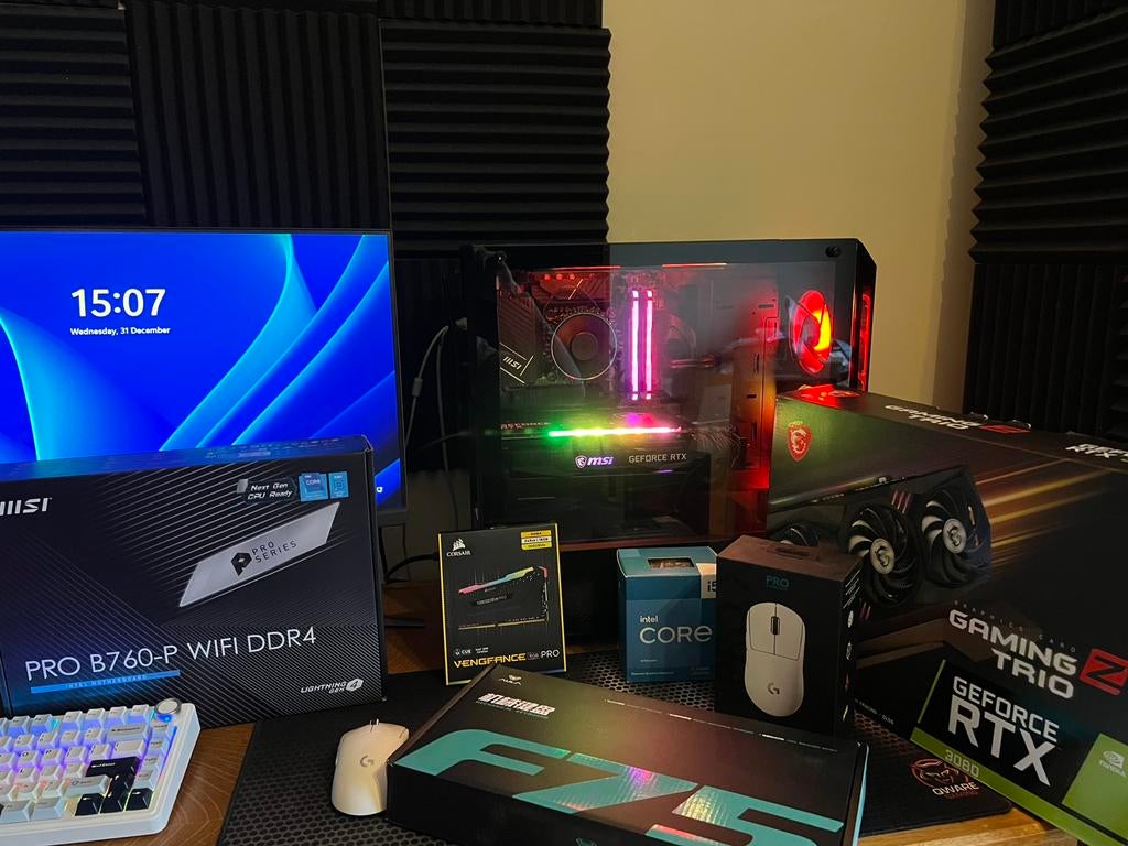 Ultieme Gaming PC + RTX 3080 + 360Hz Monitor |Complete Setup, Computers en Software, MSI, Zo goed als nieuw, Gaming, SSD