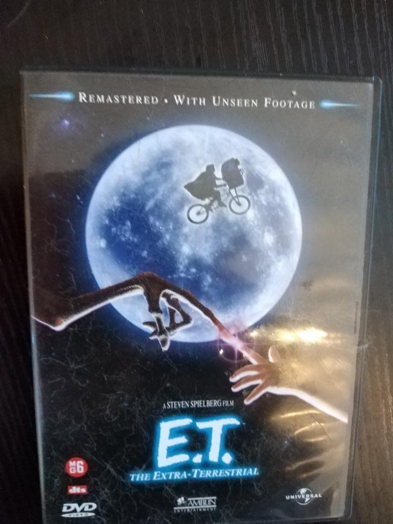 dvd film E.T the extra terrestrial (doos allerlei sept 2024), Enlèvement ou Envoi, Comme neuf