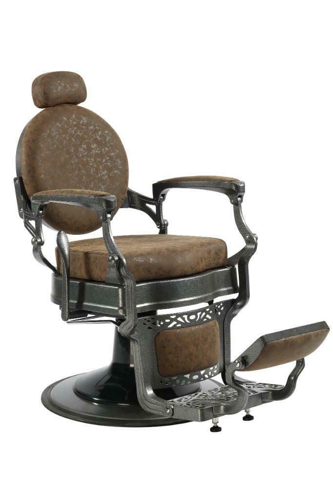 barbershop barberchair knipstoel herenstoel kapperstoel, Enlèvement ou Envoi, Neuf