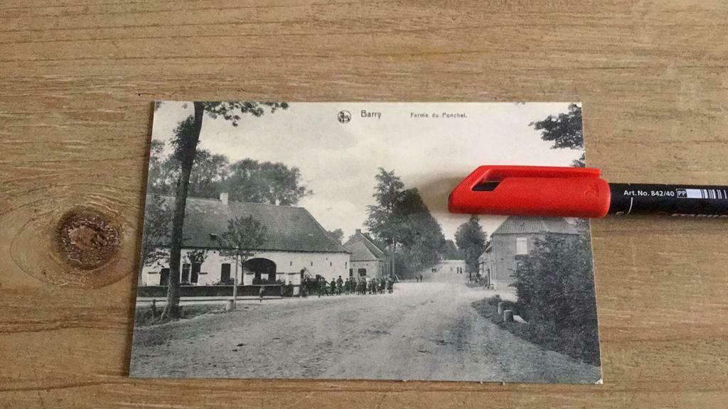 Doornik Barry Ferme du Ponchel, Voor 1920, Ongelopen, Henegouwen