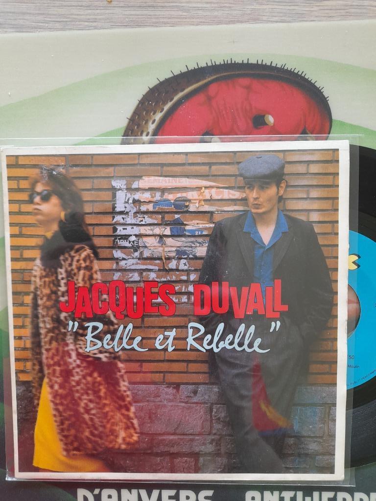 Jacques Duvall-Belle et Rebel 7", Enlèvement ou Envoi, Single, Utilisé, Pop