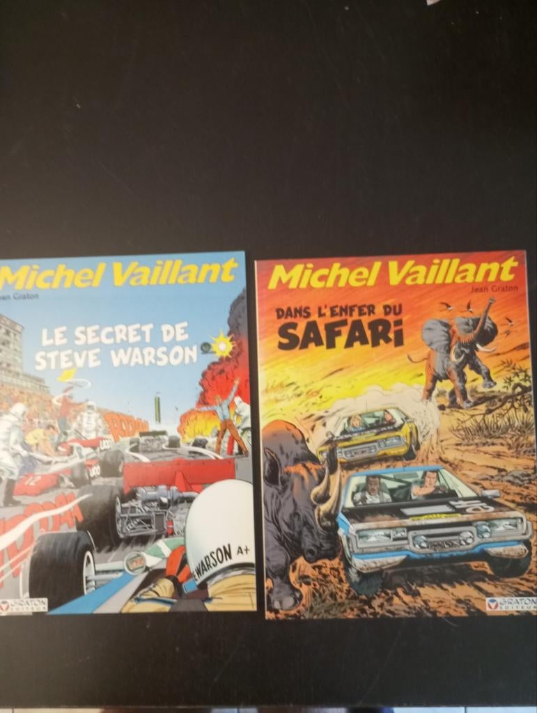 Le secret de Steve Warson/Dans l'enfer du Safari, Livres, Enlèvement ou Envoi, Comme neuf