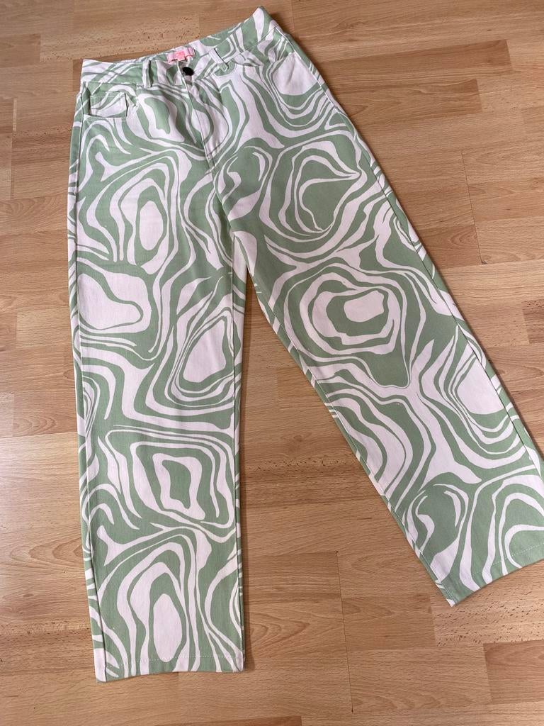 Broek CkS, maat 25., Enlèvement ou Envoi, Comme neuf, Vert, Taille 34 (XS) ou plus petite