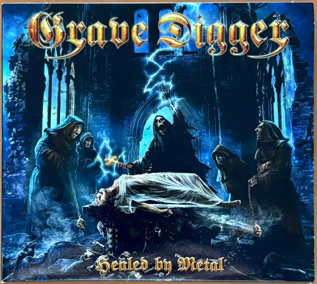 GRAVE DIGGER - Sealed By Metal, Ophalen of Verzenden, Zo goed als nieuw