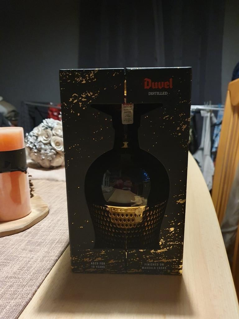 Duvel whisky destilled 2023, Ophalen, Duvel