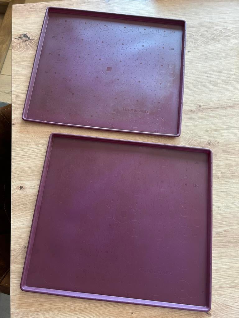 Tupperware MultiFlex-bakplaten, Ophalen of Verzenden, Gebruikt, Paars, Overige typen