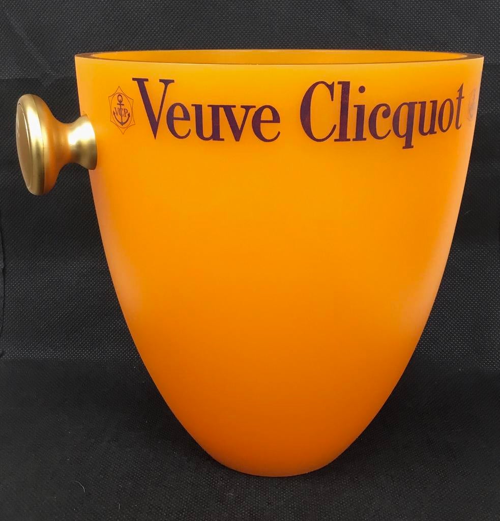 Veuve cliquot design kunststof ijsemmer, Rue des vignerons, reims, Zo goed als nieuw, Gebruiksvoorwerp, Veuve clicquot