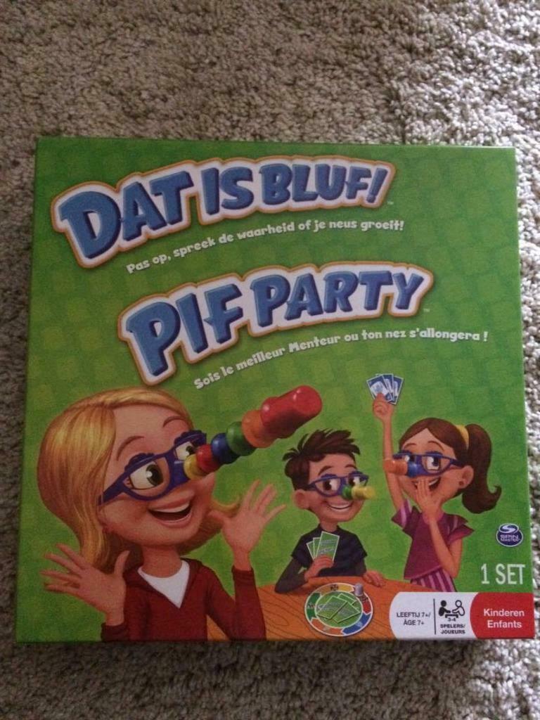 Dat Is Bluf / Pif Party (Fibber), Enlèvement ou Envoi