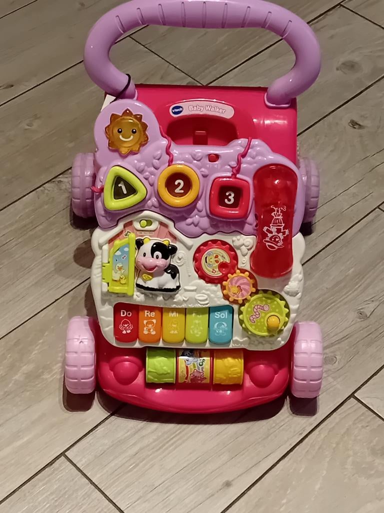 Loopwagen met interactie, Kinderen en Baby's, Ophalen, Zo goed als nieuw, 6 maanden tot 2 jaar