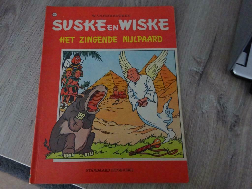 suske en wiske 131 het zingende nijlpaard, Eén stripboek, Ophalen of Verzenden, Willy Vandersteen