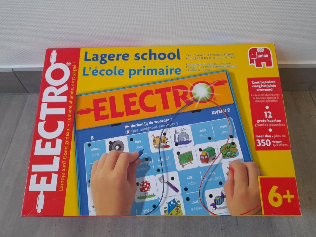 Electro lagere school, Ophalen, Zo goed als nieuw, Ontdekken, Met licht