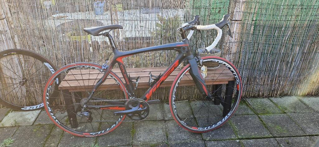 Viper Galibier racefietsen plus zipp paar, Fietsen en Brommers, Carbon, 49 tot 53 cm, Meer dan 20 versnellingen, Ophalen