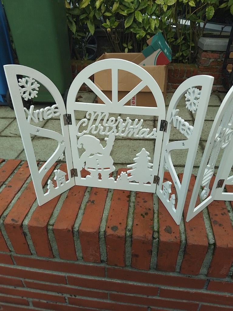 Raampjes kerst, Ophalen