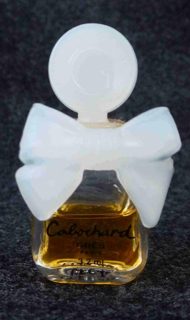 mini parfum flesje Cabochard Grès 3.2 ml, Verzamelen, Verzenden, Zo goed als nieuw, Gevuld