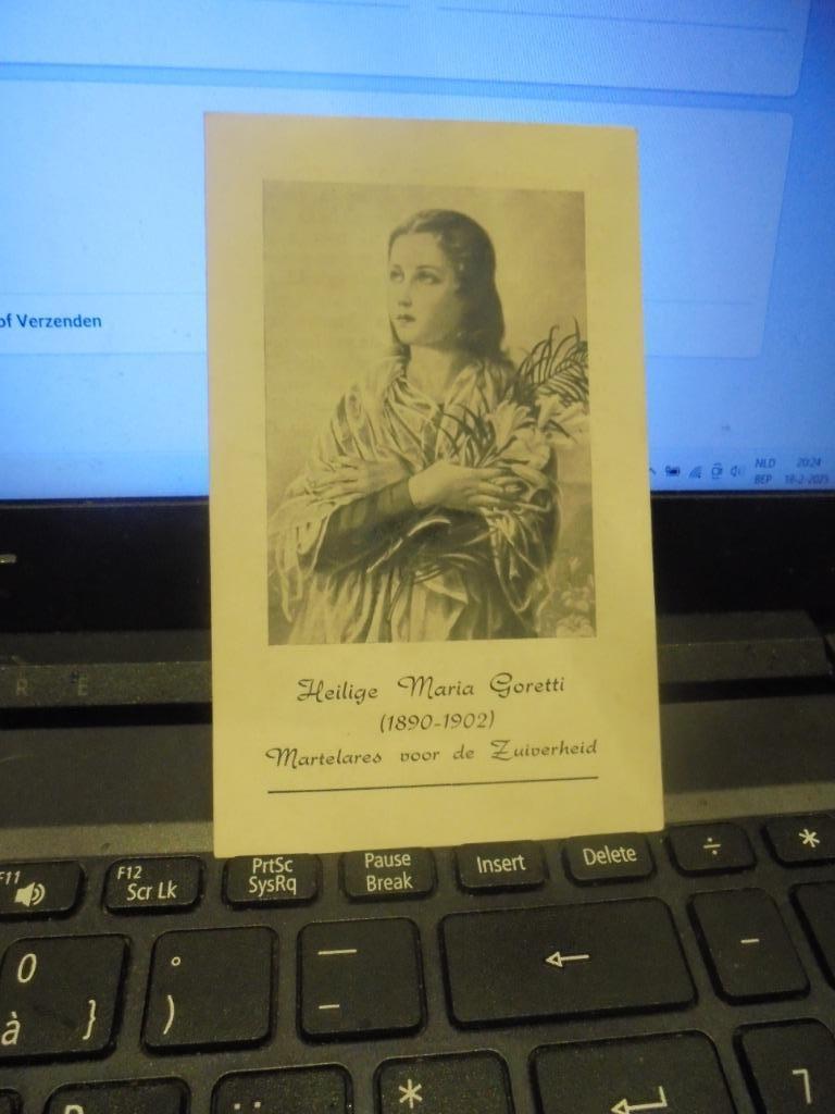 Heilige Maria Goretti, Ophalen of Verzenden, Zo goed als nieuw, Christendom | Katholiek
