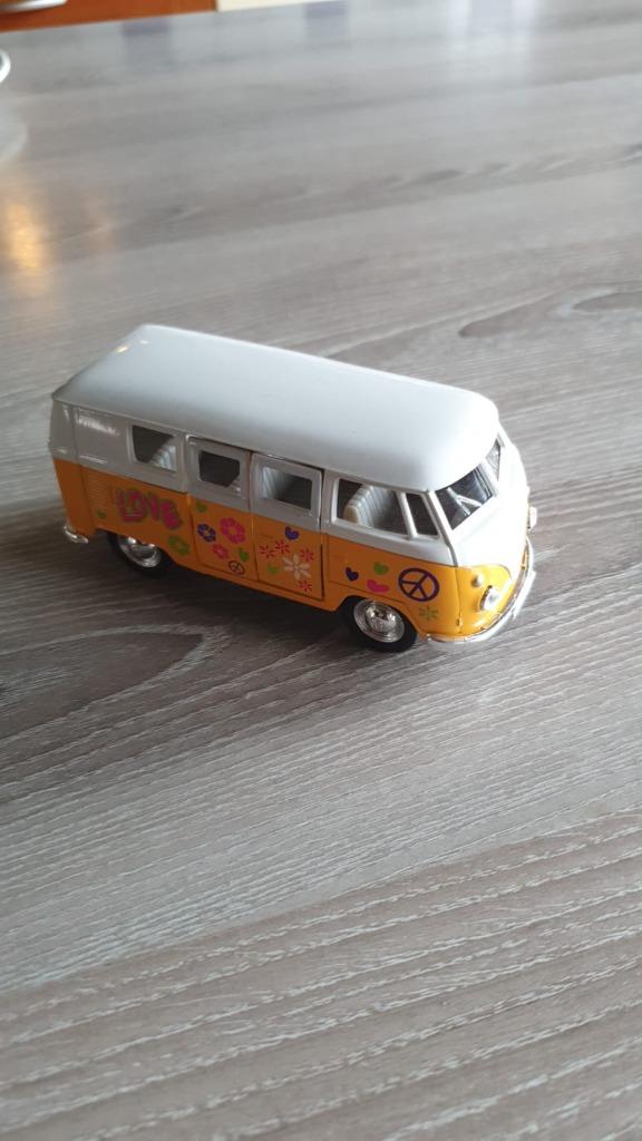 Welly Volkswagen bus (flower power) verzamelen /Nieuw, Verzamelen, Ophalen, Nieuw
