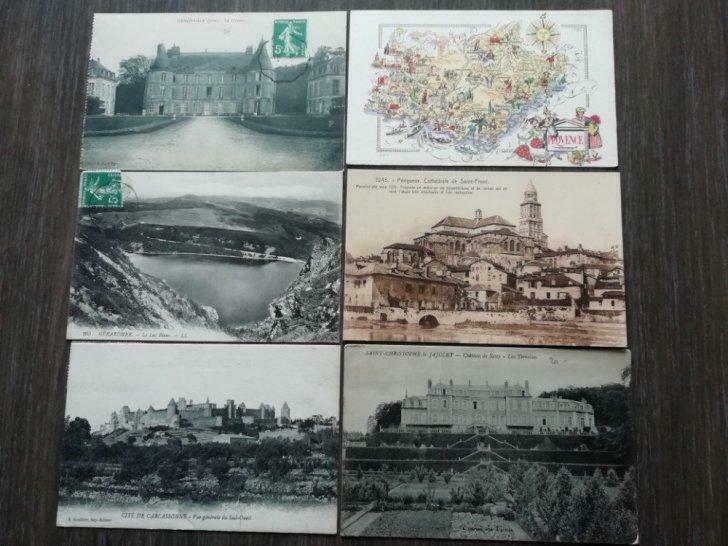 Lot van 50 oude postkaarten Frankrijk France, Ophalen of Verzenden