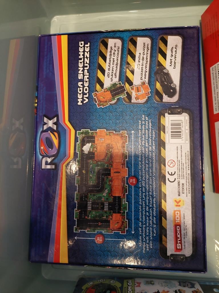 Rox puzzle race baan, Kinderen en Baby's, Ophalen, Zo goed als nieuw