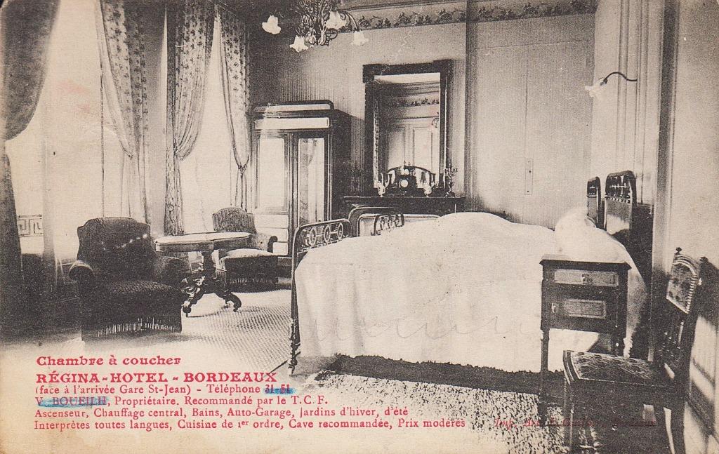 1900 - FRANCE - Bordeaux : Hôtel Régina, Collections, Cartes postales | Étranger, Affranchie, France, Avant 1920, Envoi
