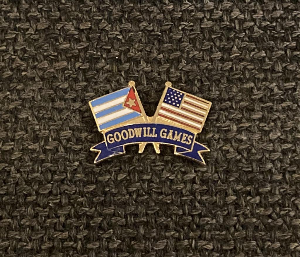 PIN - GOODWILL GAMES, Verzamelen, Verzenden, Gebruikt, Sport, Speldje of Pin