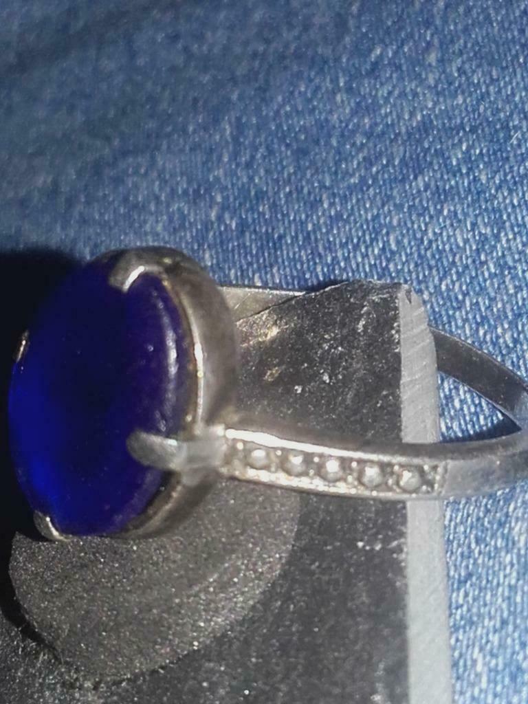 bague  en argent, Enlèvement ou Envoi, Utilisé, Argent