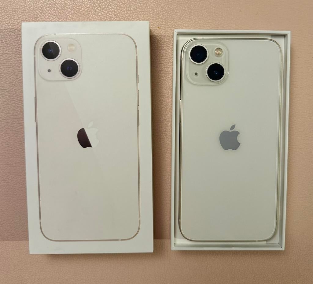 Apple iPhone 13 - 256GB - Starlight - zeer goede staat, Telecommunicatie, Mobiele telefoons | Apple iPhone, 256 GB, iPhone 13