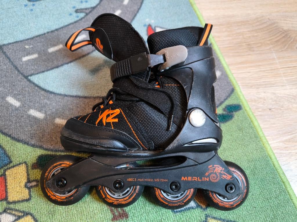 Roller enfant taille réglable 29-34, Sport en Fitness, Skeelers, Gebruikt, K2, Verstelbaar, Ophalen