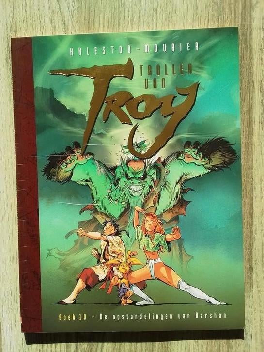 Trollen van troy 10 sc, Enlèvement ou Envoi, Utilisé