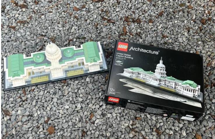 Lego Architecture USA Capitol Building 21030 RETRED/CIB, Enfants & Bébés, Jouets | Duplo & Lego, Comme neuf, Lego, Enlèvement