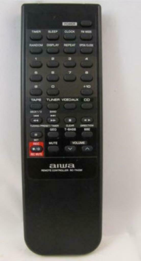 Afstandsbediening Aiwa Rc-tn330, Autres marques, Enlèvement ou Envoi, Haut-parleurs, Micro chaîne