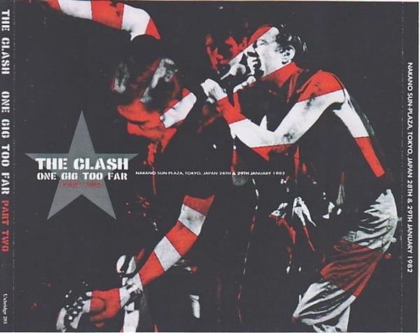 4 CD's The CLASH   - Part Two - Live Tokyo 1982, Envoi, Neuf, dans son emballage, Pop rock