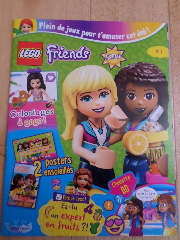 Magazine Lego Friends n1 HS hors série 06/2023 Blue Ocean, Enlèvement ou Envoi, Comme neuf, Ensemble complet, Lego