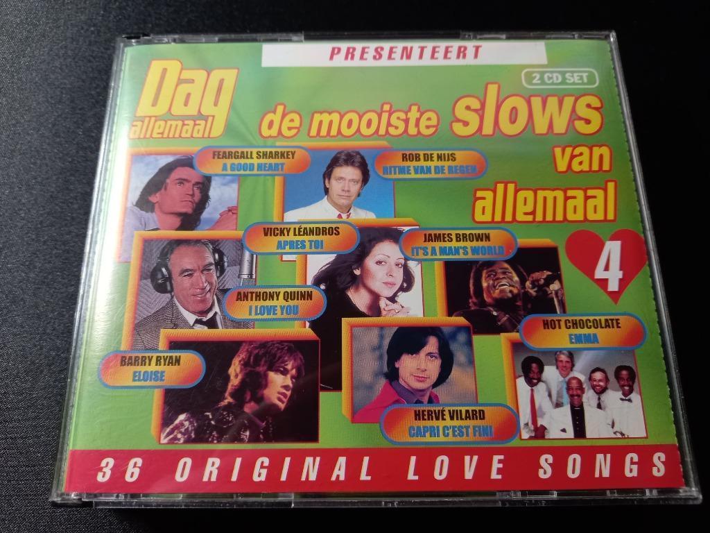 De Mooiste Slows Van Allemaal - 4 - 2 cd's als nieuw, Ophalen of Verzenden