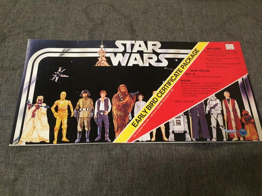 Vintage Star Wars Action Figures comercial, Ophalen of Verzenden, Nieuw, Boek of Poster