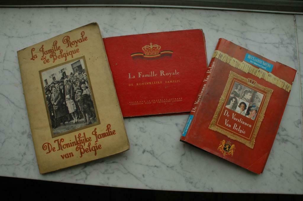 DRIE PUBLICATIES OVER KONINKLIJKE FAMILIE VAN BELGIË, Boeken, Ophalen of Verzenden, Gelezen, Verzamelingen