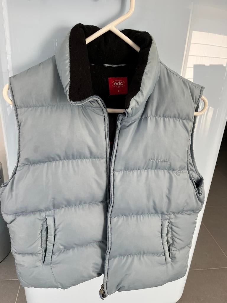Lichtblauwe bodywarmer Esprit, Ophalen, Zo goed als nieuw