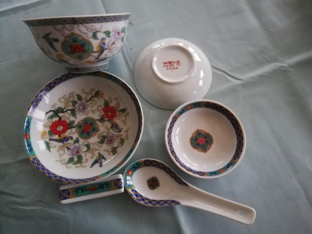 chinese kommetjes, lepels, Antiek en Kunst, Ophalen