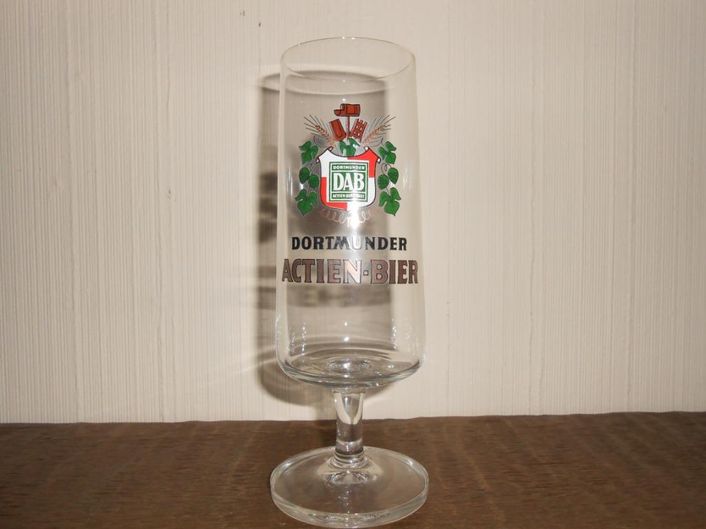 VERRE À BIÈRE DORTMUNDER AKTIEN BIÈRE, Collections, Enlèvement