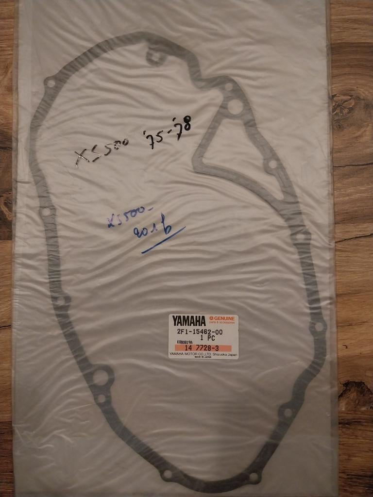 2F1-15462-00 Yamaha Gasket XS 500  75-78, Motoren, Ophalen of Verzenden, Nieuw