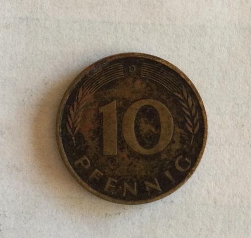 Duitsland 10 pfennig 1971, Postzegels en Munten, Munten | België, Ophalen of Verzenden