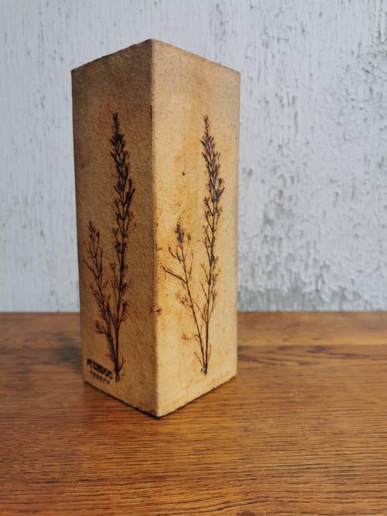 Vintage plantenvaas Raymonde Leduc Vallauris, Antiek en Kunst, Ophalen of Verzenden