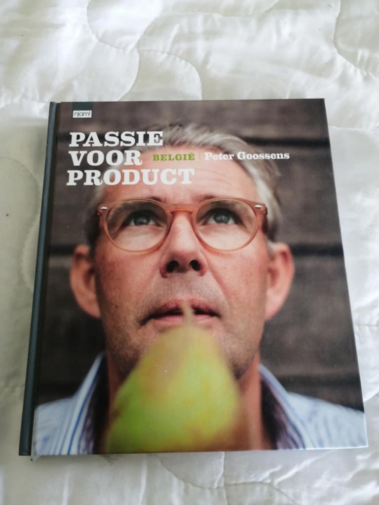kookboek Passie voor product peter Goossens, Ophalen of Verzenden, Zo goed als nieuw