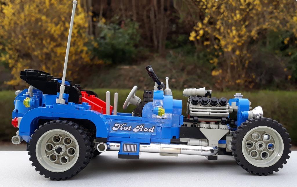 Lego Model Team Blue Fury / Hot Rod 5541 (1995), Enlèvement, Utilisé, Ensemble complet, Lego