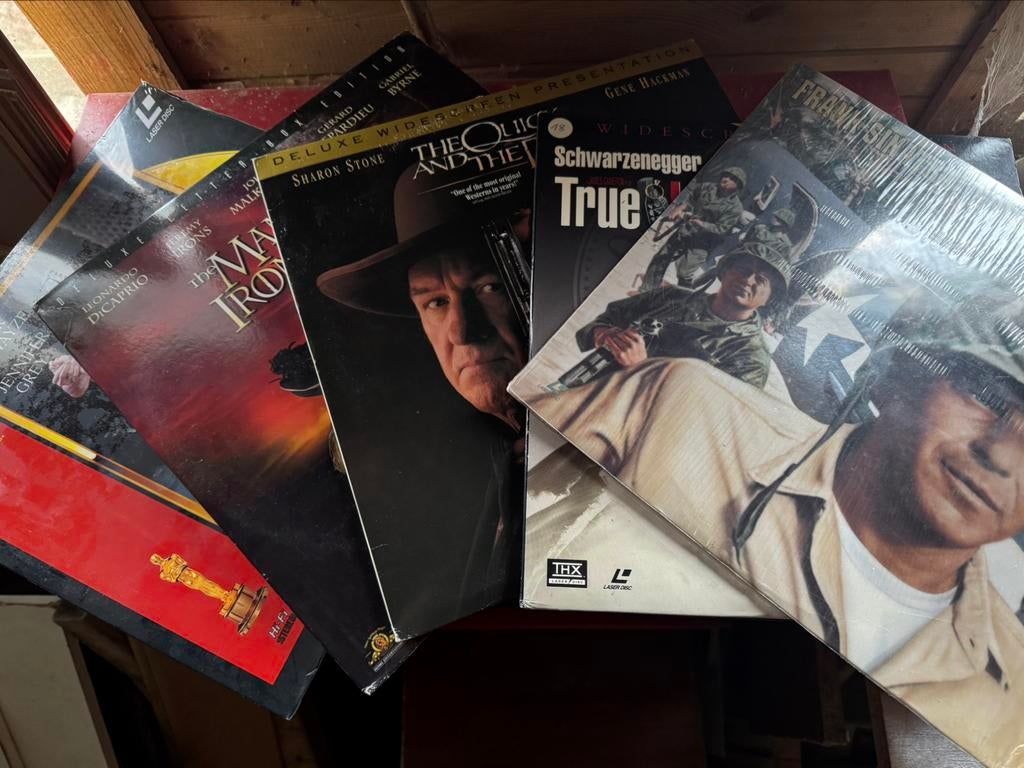 Lot laserdiscs, Enlèvement ou Envoi, Utilisé