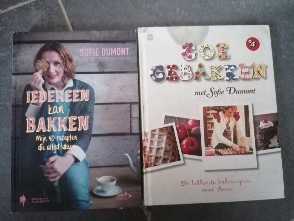 Sofie Dumont 2 boeken samen 8 euro!, Boeken, Kookboeken, Ophalen, Zo goed als nieuw, Sofie Dumont