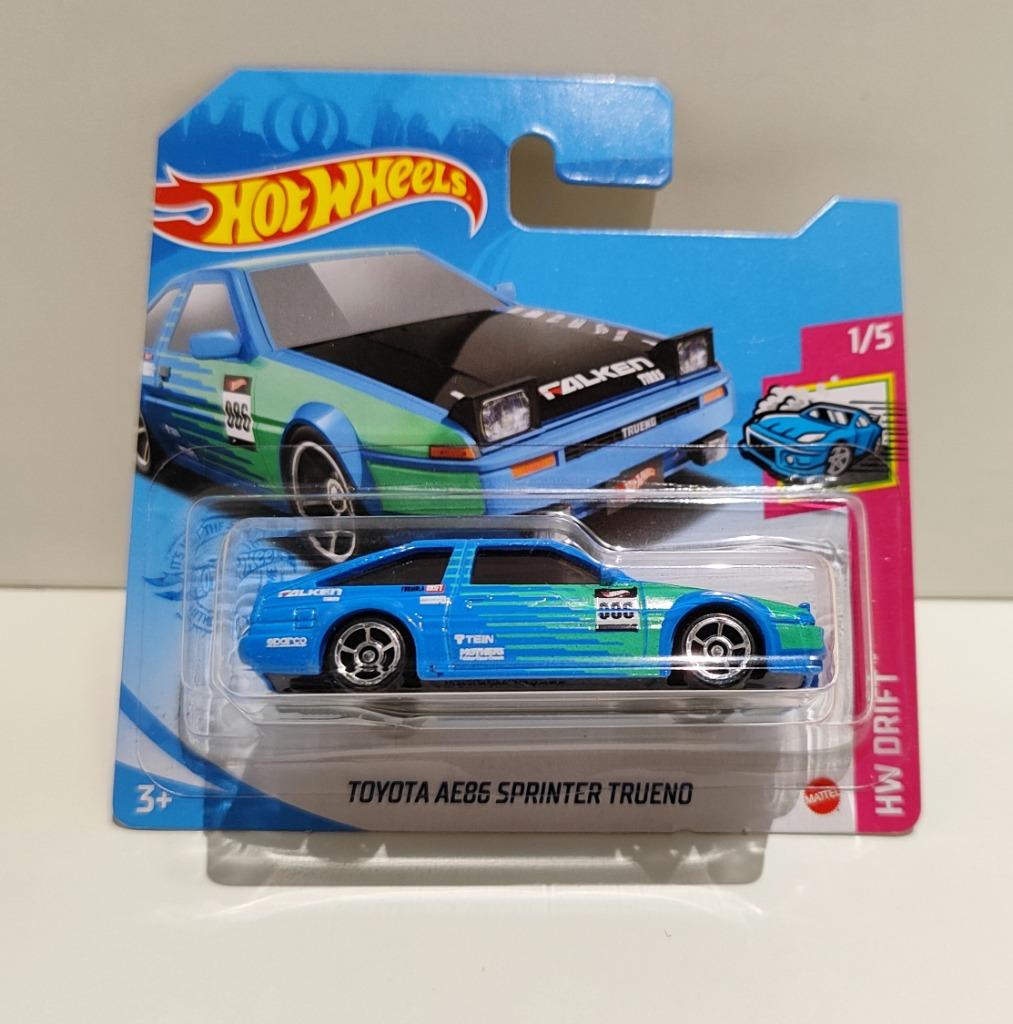 Hot Wheels Toyota AE86 Sprinter Trueno Falken Drift (2021), Hobby en Vrije tijd, Modelauto's | Overige schalen, Ophalen of Verzenden