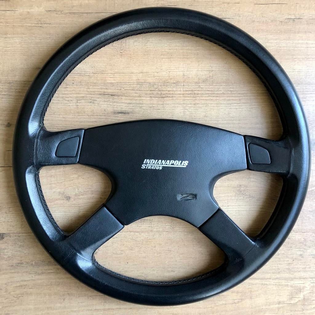 Atiwe Indianapolis Stratos ATC 4 Leren Stuur 360MM Oldtimer, Autos : Pièces & Accessoires, Commande, Alfa Romeo, Pièces américaines