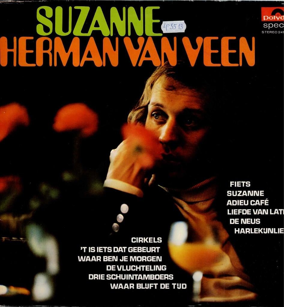 Vinyl, LP   -   Herman van Veen – Suzanne, Ophalen of Verzenden, Overige formaten